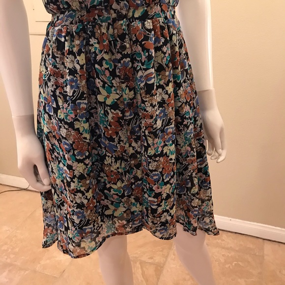 Cotton On Sleeveless Floral Dress High Low Hemline - Picture 6 of 15